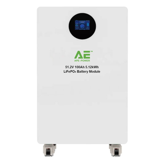 AE APE-Power Luminex 5kWh LiFePO₄ Home Battery | 51.2V 200Ah
