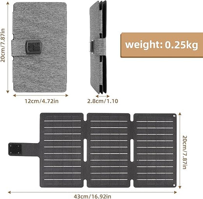 AE APE-Power portable 12W solar panel charging phone during camping and hiking in Australia