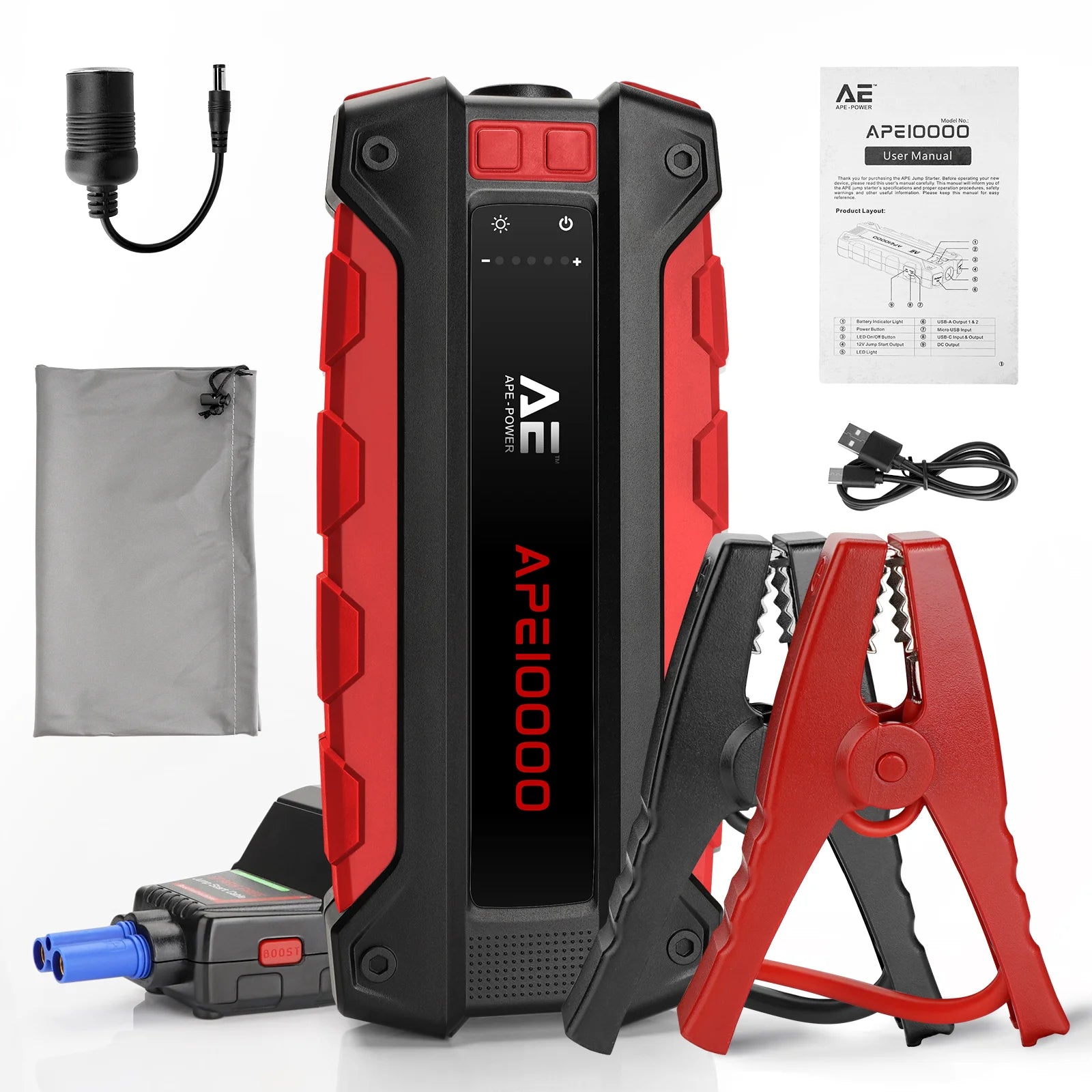 APE10000 Car Jump Starter APE Power